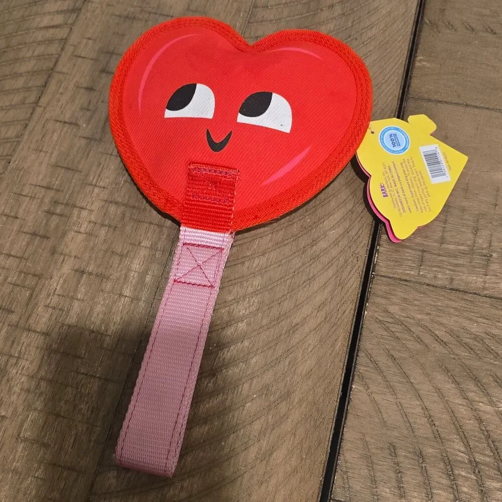 Valentine’s Day Bark Barkbox Sucker For Love Dog Toy Large 50+ lbs